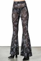 spodnie damskie KILLSTAR - Radiance Flares - Black XL