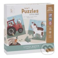 Puzzle 4v1 Farma - puzzle z kategorie Maxi dílky