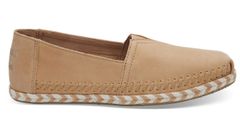 Toms Honey Leather Rope Alpargata Ženy - Tenisky Toms - Hnědá - 10011661-4.5UK - Size: 4.5