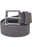 Suede Leather Imitation Belt gray