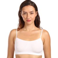 Női melltartó Moravec varrás nélküli fehér (Daily top) L/XL