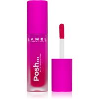 LAMEL Posh Matte Liquid Lip Stain lang anhaltender, matter, flüssiger Lippenstift Farbton 407 4 g