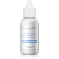 Revolution Skincare Blemish Zinc & Niacinamide нощна грижа  против акне 30 мл.