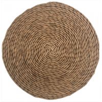 Bergner Prostírání kulaté UK-9403 / UNIKA 38 cm / ratan / béžová