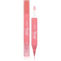 PUPA Milano Vamp! Lip Marker Duo Fixierstift für die Lippen mit Glanz Farbton 002 Frozen Rose 1.4 ml
