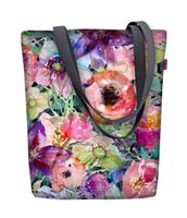 Bertoni Unisex's Canvas Bag Sunny Flora