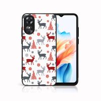 MY ART Ovitek z božičnim dizajnom Oppo A38 DEER (068)