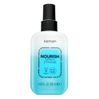 Kemon Nourish Spray 2 Phase pielęgnacja bez spłukiwania do włosów suchych i zniszczonych 200 ml