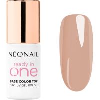 NEONAIL Ready In One 3in1 UV Gel Polish gel lak za nohte z diamantnim prahom odtenek 05 One Sand Taupe 7.2 ml