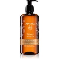 Apivita Royal Honey Creamy Shower Gel vlažilen gel za prhanje z eteričnimi olji 500 ml