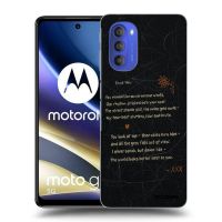 Silikónový prehľadný obal pre Motorola Moto G51 - POET