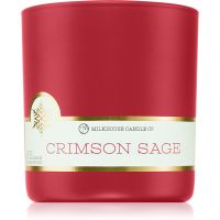 Milkhouse Candle Co. LE Winter Crimson Sage vonná svíčka 226 g