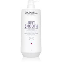 Goldwell Dualsenses Just Smooth uhladzujúci šampón pre nepoddajné vlasy 1000 ml