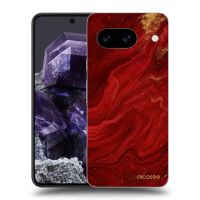 Silikónový čierny obal pre Google Pixel 8 - Red