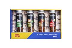 Pražení červíci v dárkové krabičce