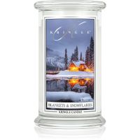 Kringle Candle Blankets & Snowflakes dišeča sveča 624 g