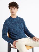 Celio Denton Pullover Blau