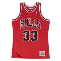 Mitchell & Ness Chicago Bulls Scottie Pippen Swingman Jersey - Pánske - Dres Mitchell & Ness - Červené - SMJYGS18153-CBUSCAR97SPI - Veľkosť: XL
