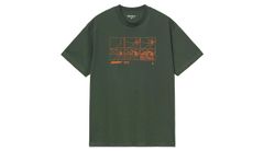 Carhartt WIP S/S Theory And Practice T-S Pánske - Tričká Carhartt WIP - Zelená - I035501_29U_XX-XL - Size: XL