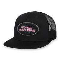 HORSEFEATHERS Kšiltovka Bunk - black BLACK