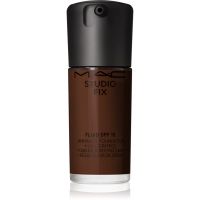 MAC Cosmetics Studio Fix Fluid SPF 15 24HR Matte Foundation + Oil Control mattierendes Make-up SPF 15 Farbton NW63 30 ml