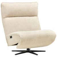 Chilliano KRESLO, textil, krémová