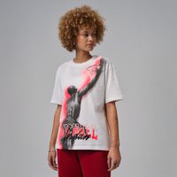 Jordan Sport Heritage Wmns Dri-FIT Graphic Tee White - Dámske - Tričko Jordan - Biele - IO8722-100 - Veľkosť: M