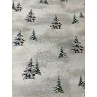 X-Mas BĚHOUN NA STŮL, 50/150 cm, bílá