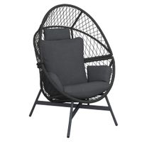 Amatio KRESLO NA TERASU, kov, textil