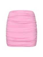 Livia Stretch Georgette Mini Skirt