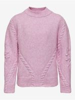 Pink girly sweater ONLY Laura - Girls