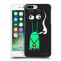 Silikónový čierny obal pre Apple iPhone 7 Plus - Earth - Sám doma