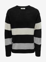 ONLY & SONS Jan Pullover Schwarz