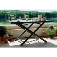 Ambia Garden STÔL NA TERASU, kov, 140/40-71/75 cm
