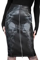 Damen Rock KILLSTAR - Darkest Myth Pencil - schwarz L