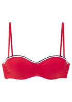 s.Oliver Bikini gornji dio  crvena / crna / bijela