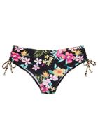 BUFFALO Bikini donji dio  kraljevski zelena / svijetlonarančasta / tamno roza / crna