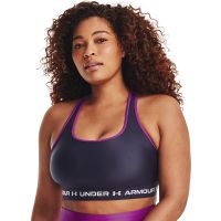 Biustonosz Under Armour Crossback Mid Bra Tempered Steel XS