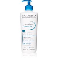 Bioderma Atoderm Créme Ultra подхранващ крем за тяло за нормална към суха чувствителна кожа без парфюм Bottle with Pump 500 мл.