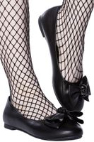 baleriny damskie - Bow Down Ballet Flats - KILLSTAR - KSRA004097 41