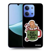 Silikónový čierny obal pre Xiaomi Redmi 15C 4G - Hot Cocoa Club