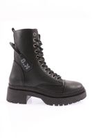 DGN K9085 Women's Lace-Up Boots Black