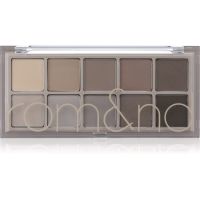 rom&nd Better Than Palette paletka očných tieňov pre dokonalý vzhľad odtieň 04 Dusty Fog Garden 7.5 g