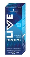 Schwarzkopf Haarfarbe Live Color Drops - Crystal Blue