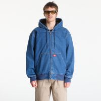 Μπουφάν Dickies Lined Denim Hooded Bomber Classic Blue XL