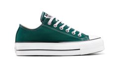 Converse Chuck Taylor All Star Lift Platform - Dámske - Tenisky Converse - Zelené - A14513C - Veľkosť: 41