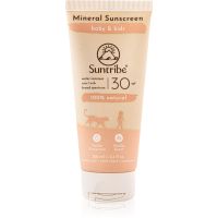 Suntribe Kids Mineral Sunscreen crema de fata cu minerale pentru protectie pentru copii 100 ml