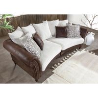 Landscape MEGA POHOVKA, textil, hnedá, béžová