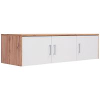 Xora NADSTAVEC NA SKRIŇU, biela, dub wotan, 157/43/54 cm