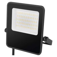 LED reflektor VISIO, 30 W, černý, neutrální bílá